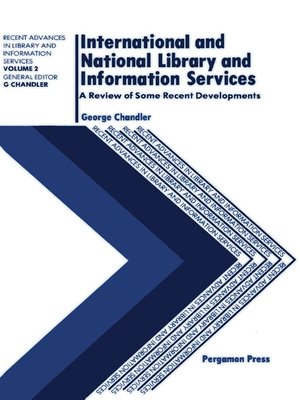 cover image of International and National Library and Information Services